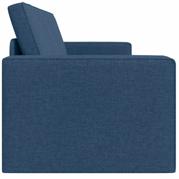 Marineblaues Schlafsofa Stoff 245 cm
