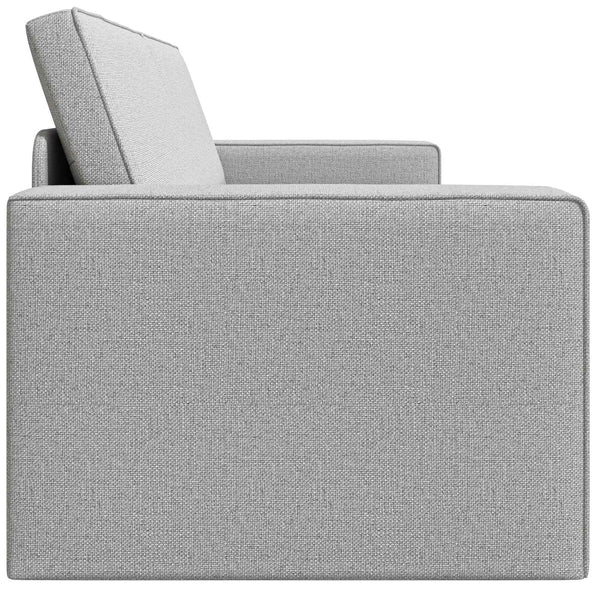 Schlafsofa Wolkengrau Stoff 245 cm