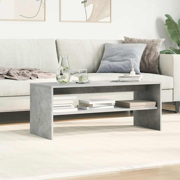 TV-Schrank Betongrau 100x40x40 cm