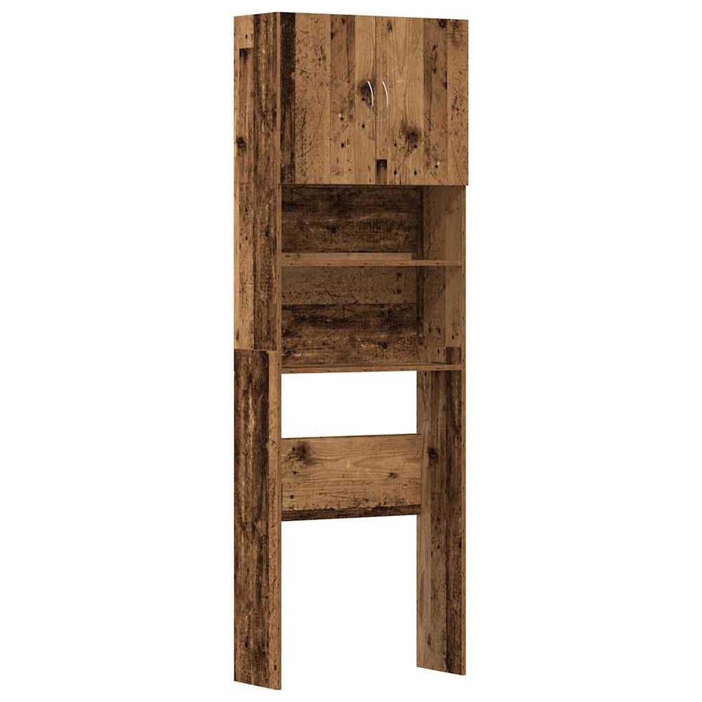Waschmaschinenschrank Altholz-Optik