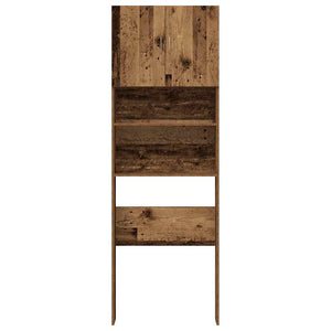 Waschmaschinenschrank Altholz-Optik