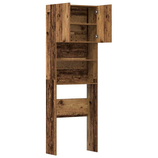 Waschmaschinenschrank Altholz-Optik