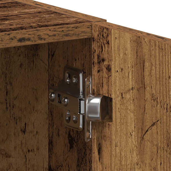 Waschmaschinenschrank Altholz-Optik