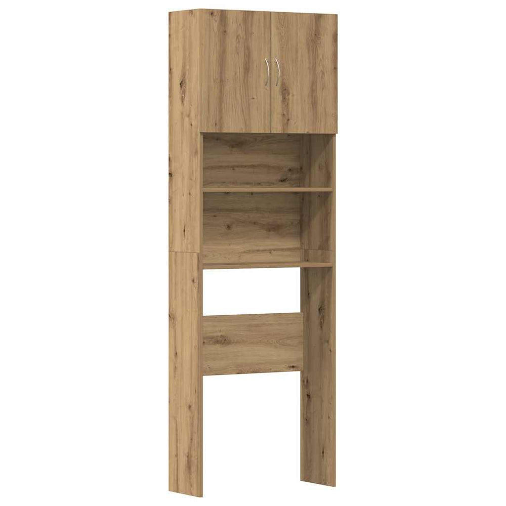 Waschmaschinenschrank Artisan Eiche 64x24x190cm