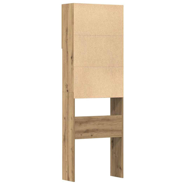 Waschmaschinenschrank Artisan Eiche 64x24x190cm