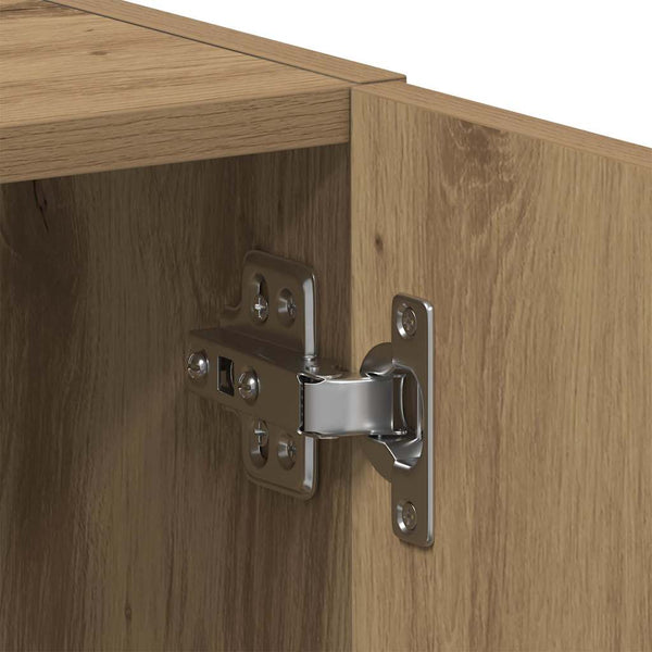 Waschmaschinenschrank Artisan Eiche 64x24x190cm