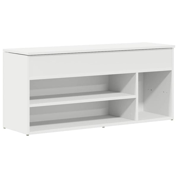 Schuhbank Weiß 102 cm