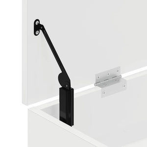 Schuhbank Weiß 102 cm