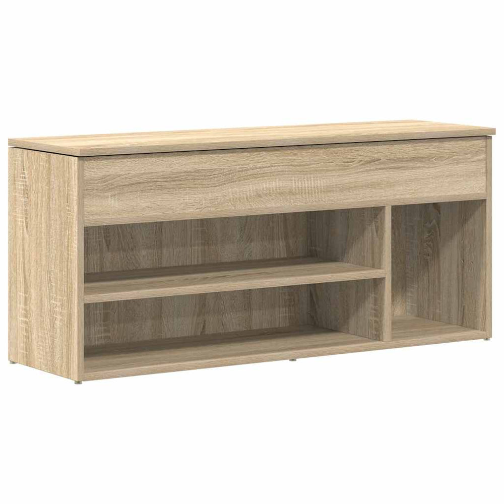 Schuhbank Sonoma Eiche 102 cm