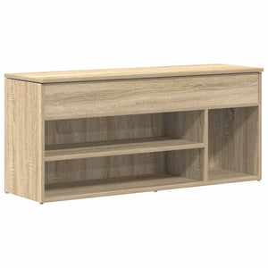 Schuhbank Sonoma Eiche 102 cm