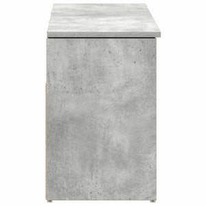 Schuhbank Betongrau 102 cm