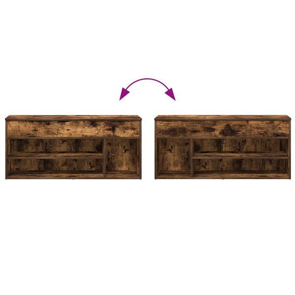 Schuhbank Räuchereiche 102 cm