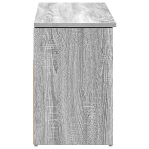Schuhbank Grau Sonoma 102 cm