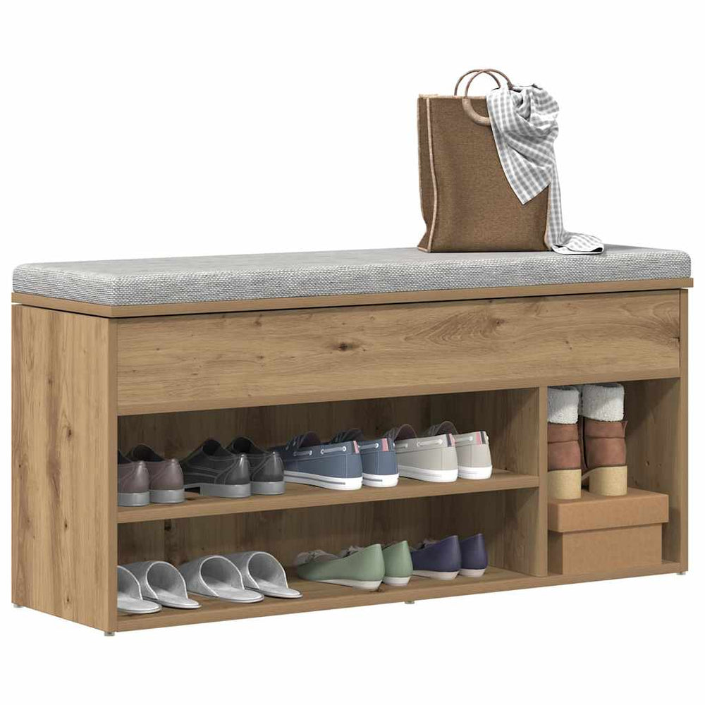 Schuhbank Artisan Eiche 102 cm