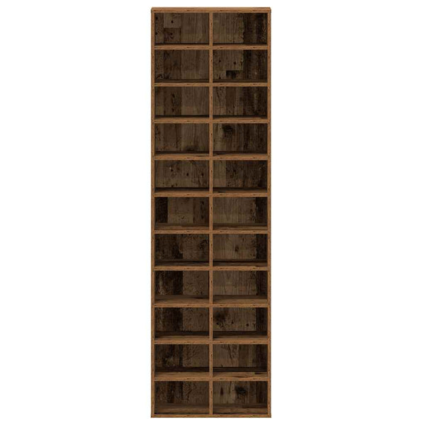 Schuhschrank Altholz-Optik, 183cm hoch