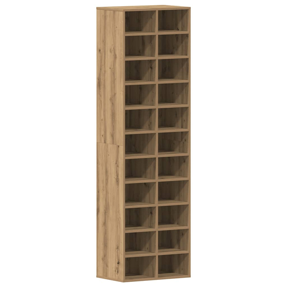 Schuhschrank Artisan Eiche 54x34x183 cm