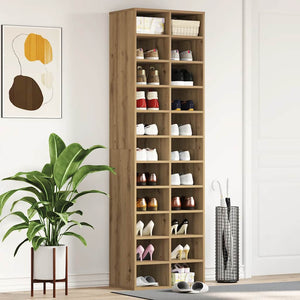 Schuhschrank Artisan Eiche 54x34x183 cm