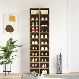 Schuhschrank Artisan Eiche 54x34x183 cm