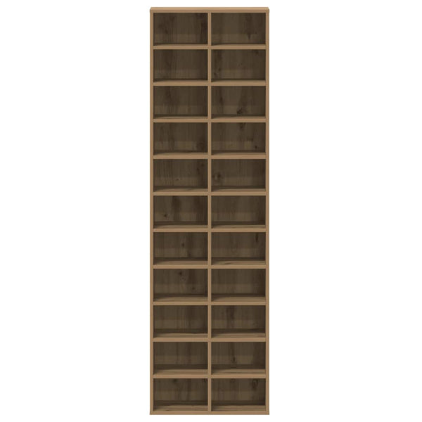 Schuhschrank Artisan Eiche 54x34x183 cm