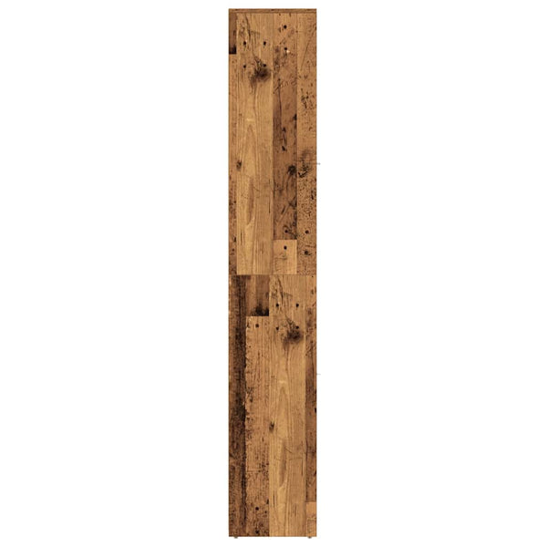 Badschrank Altholz-Optik, 30x183,5 cm