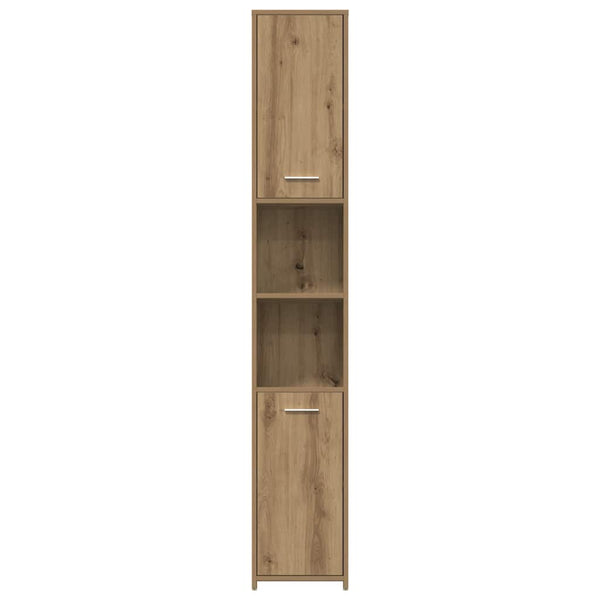Badschrank Artisan Eiche 30x30x183,5 cm