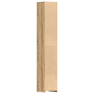 Badschrank Artisan Eiche 30x30x183,5 cm