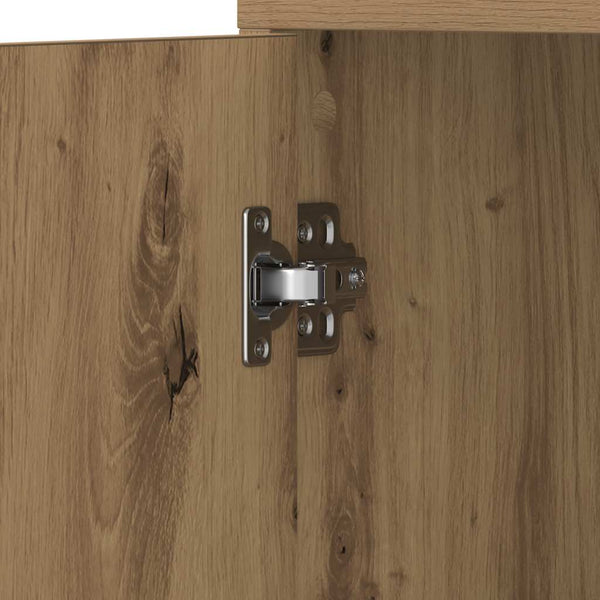 Badschrank Artisan Eiche 30x30x183,5 cm