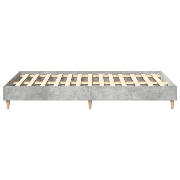 Bettgestell Betongrau 120x200 cm