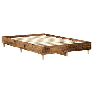 Bettgestell 120x200 Altholz-Optik