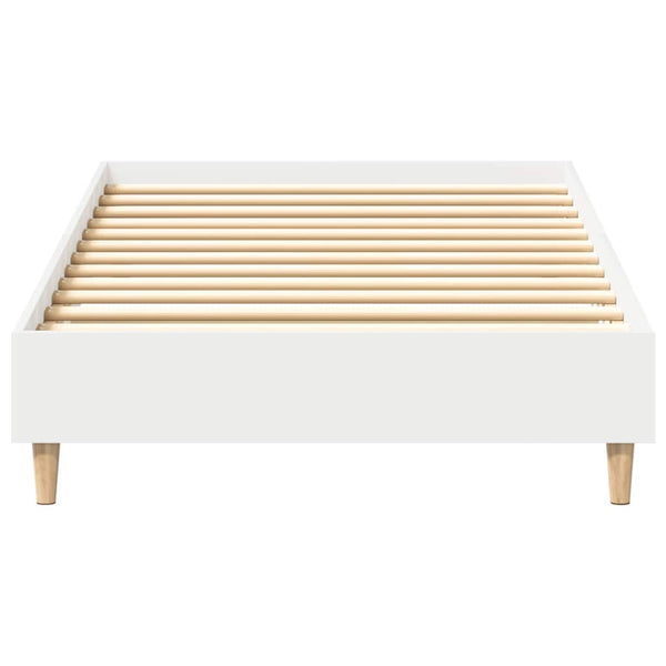 Bettgestell Weiß 100x200 cm