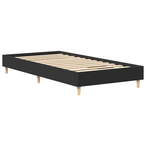 Bettgestell Schwarz 100x200 cm
