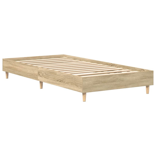 Bettgestell Sonoma Eiche 100x200 cm