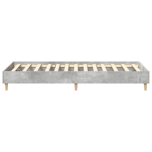 Bettgestell Betongrau 100x200 cm