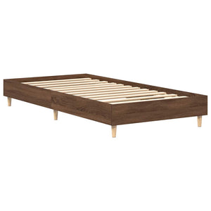 Bettgestell Braun Eichen-Optik 100x200 cm