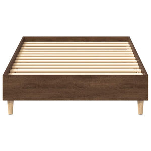 Bettgestell Braun Eichen-Optik 100x200 cm