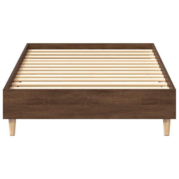 Bettgestell Braun Eichen-Optik 100x200 cm