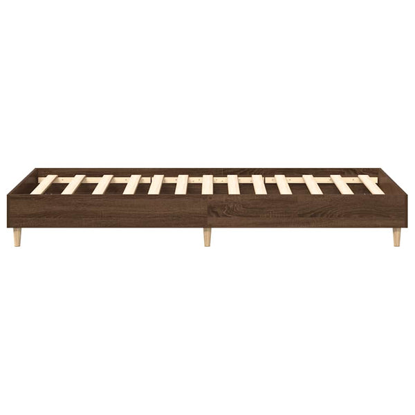 Bettgestell Braun Eichen-Optik 100x200 cm