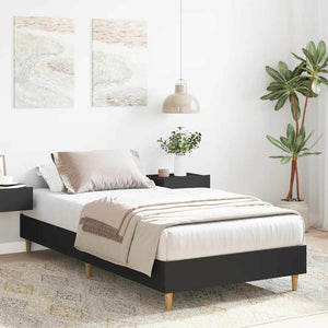 Bettgestell Schwarz 90x200 cm