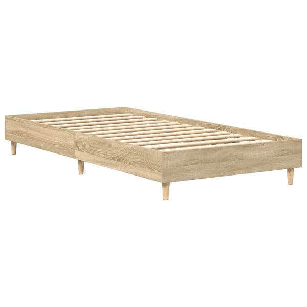Bettgestell Sonoma Eiche 90x200 cm