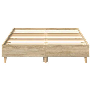 Bettgestell Sonoma-Eiche 140x190 cm