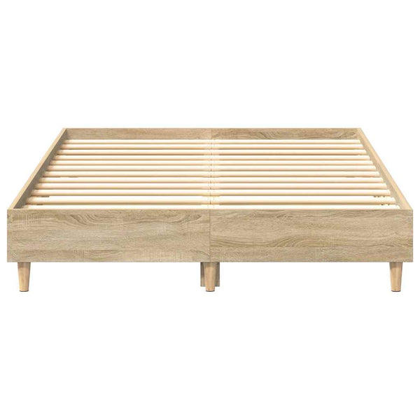 Bettgestell Sonoma-Eiche 140x190 cm