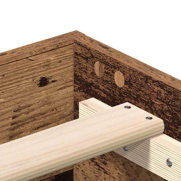 Bettgestell Altholz-Optik 140x190 cm