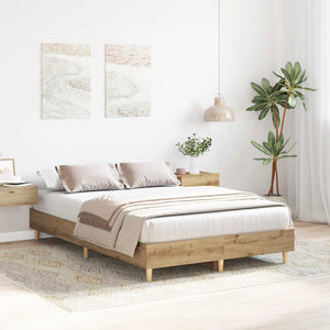 Bettgestell 140x190 cm Artisan Eiche