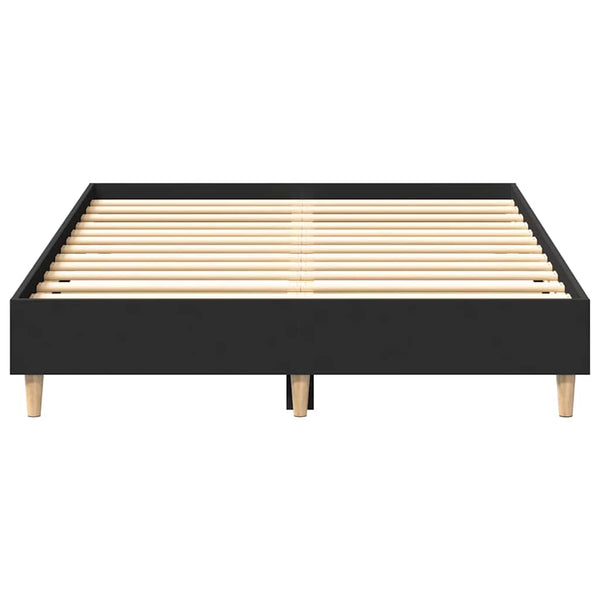 Bettgestell Schwarz 135x190 cm