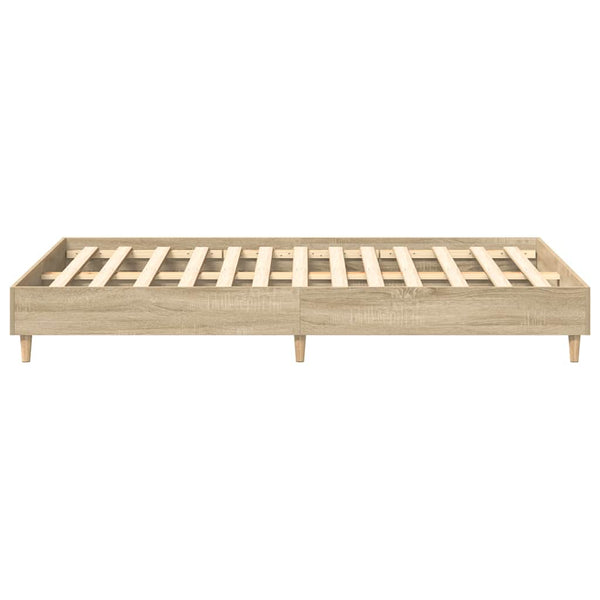 Bettgestell Sonoma Eiche 135x190 cm