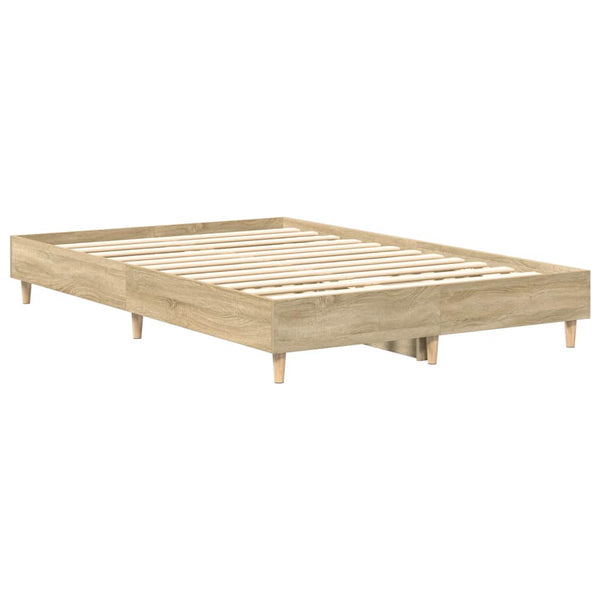 Bettgestell Sonoma Eiche 135x190 cm