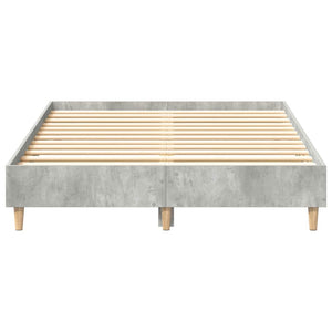 Bettgestell Betongrau 135x190 cm
