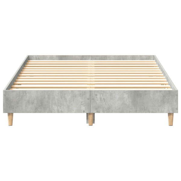 Bettgestell Betongrau 135x190 cm