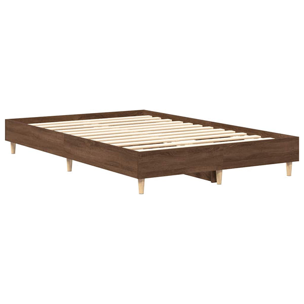 Bettgestell Braun Eichen-Optik 135x190 cm