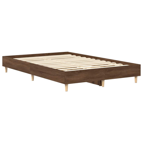 Bettgestell Braun Eichen-Optik 135x190 cm